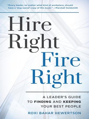 cover image of Hire Right, Fire Right
